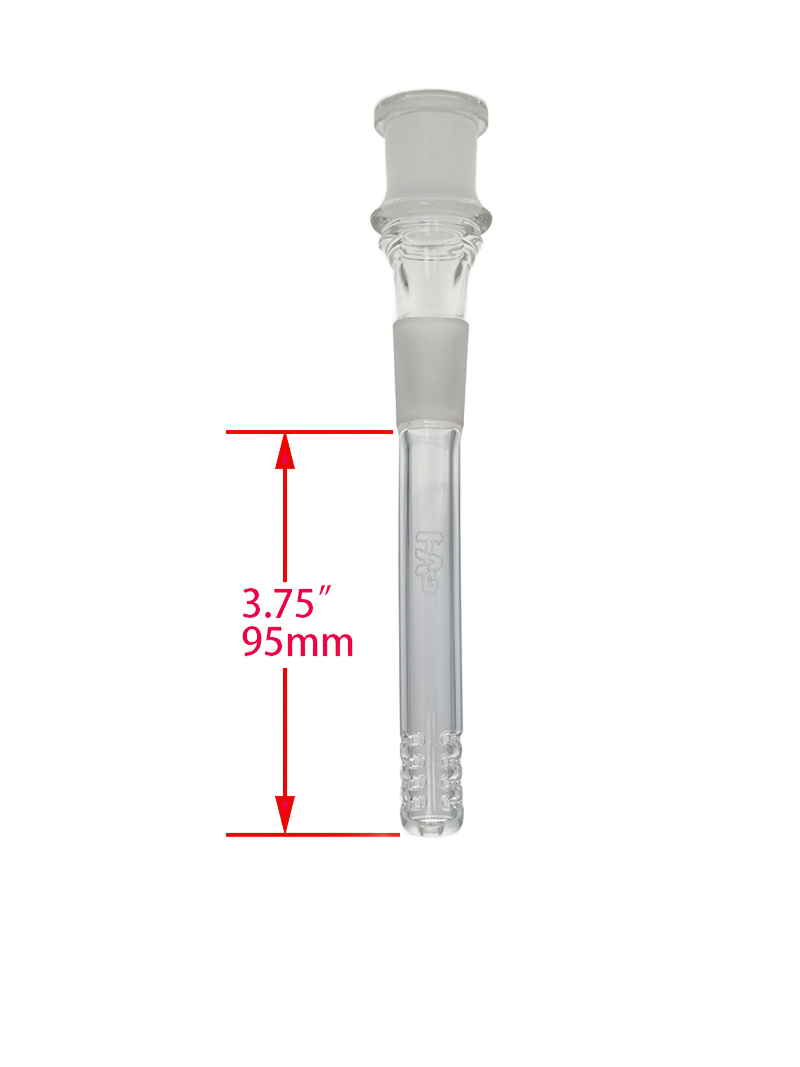 TAG - 18/18MM Open End Downstem 32 Slit Multiplying Rod - Discreet Smoker
