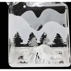 MK Glass Icy Mountain Beaker - Discreet Smoker
