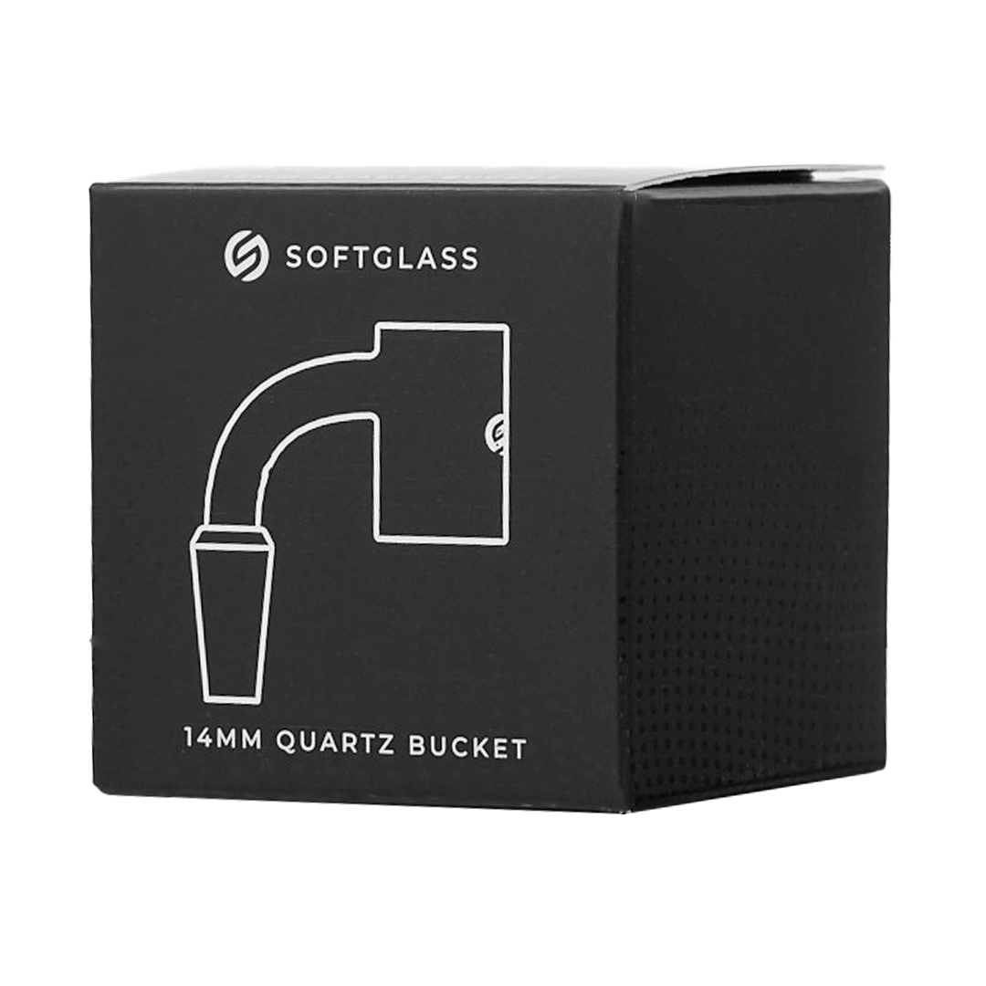 Softglass Full Weld Quartz Buckets - Discreet Smoker