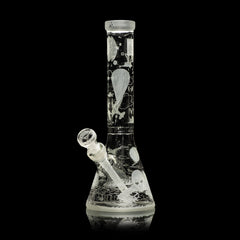 Roswell 1947 14" Beaker Bong - Discreet Smoker