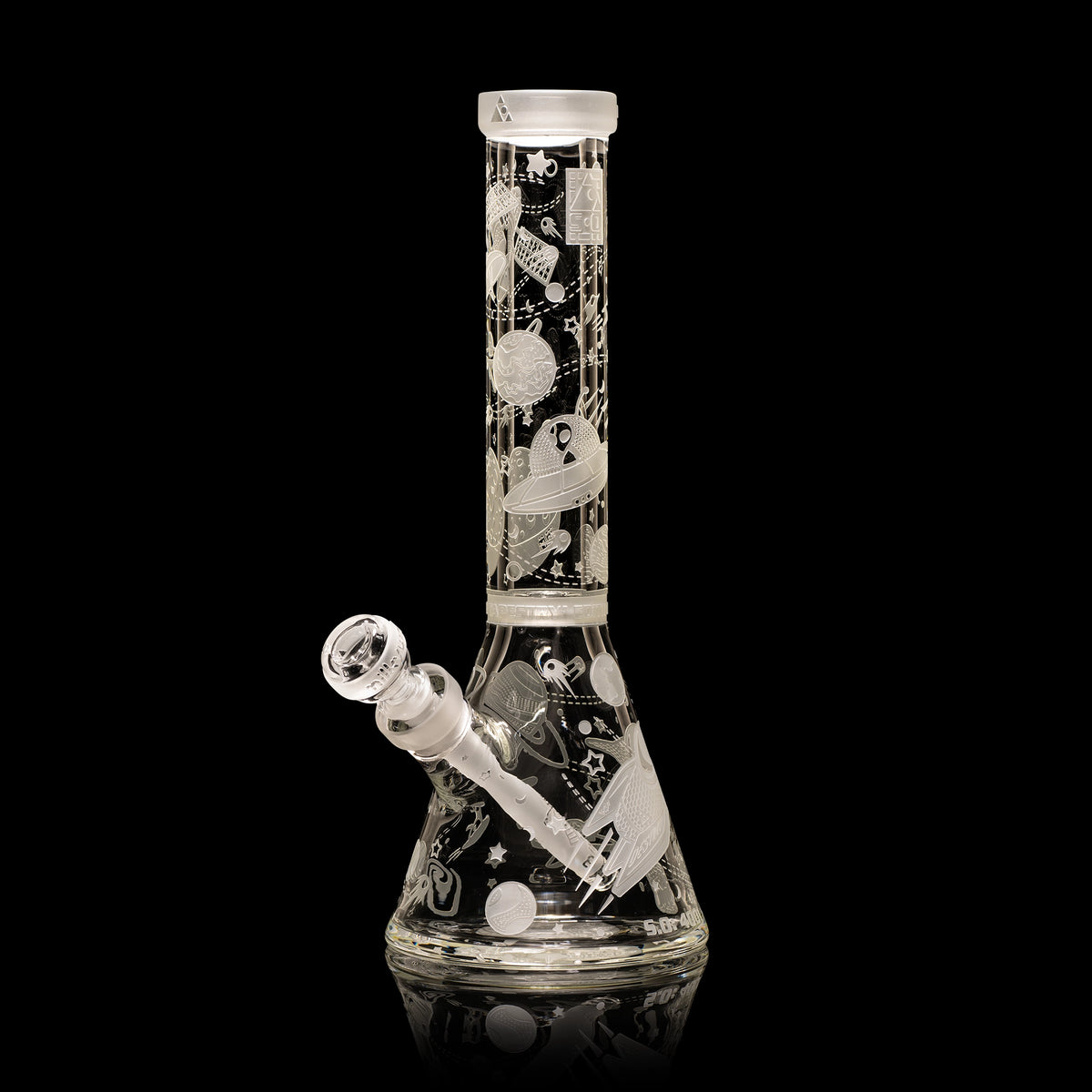 Space Odyssey: 4001 AD 14" Beaker Bong - Discreet Smoker