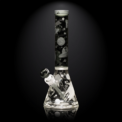 Space Odyssey: 4001 AD 14" Beaker Bong - Discreet Smoker