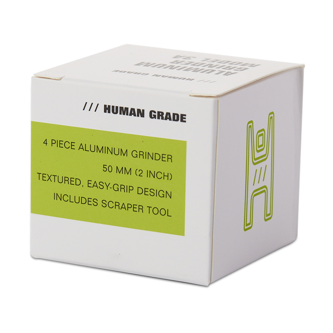 Human Grade Grinder 3A (2" 4-Piece) - Discreet Smoker