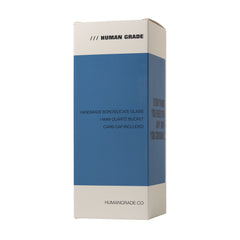 Human Grade 10" Swiss Rig Glass Recycler Water Pipe - Discreet Smoker