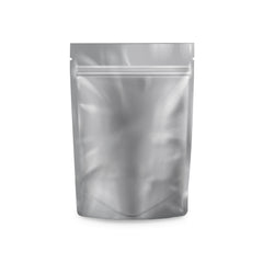 Loud Lock 1/8 Ounce Mylar Smell Proof Vacuum Seal Bags - 100 Count Black/Clear - Discreet Smoker