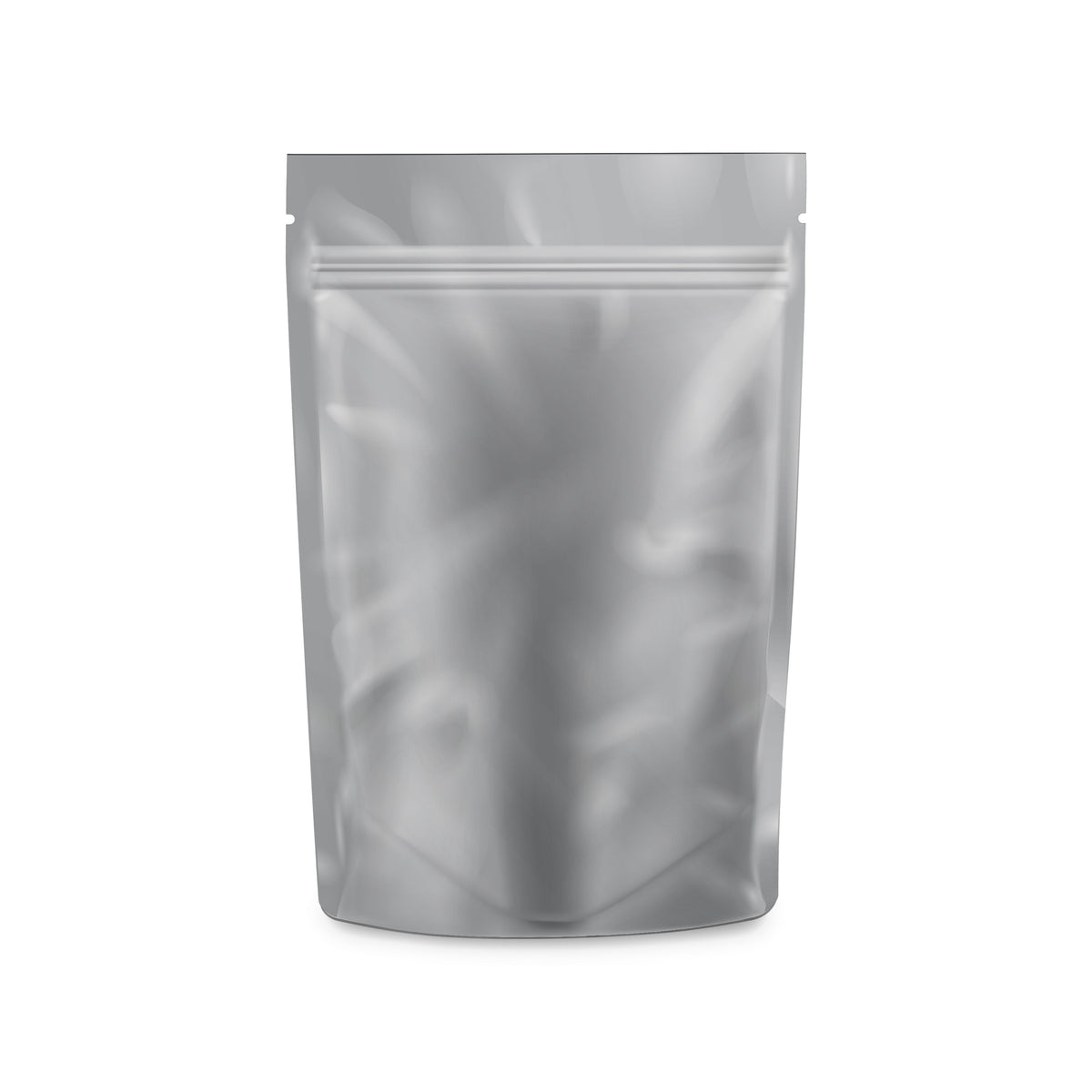 Loud Lock 1/2 Ounce Mylar Smell Proof Vacuum Seal Bags - 100 Count Black/Clear - Discreet Smoker