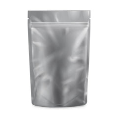 Loud Lock 1 Ounce Mylar Smell Proof Vacuum Seal Bags - 100 Count Black/Clear - Discreet Smoker