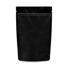 Loud Lock 1 Ounce Mylar Smell Proof Vacuum Seal Bags - 100 Count Black/Clear - Discreet Smoker