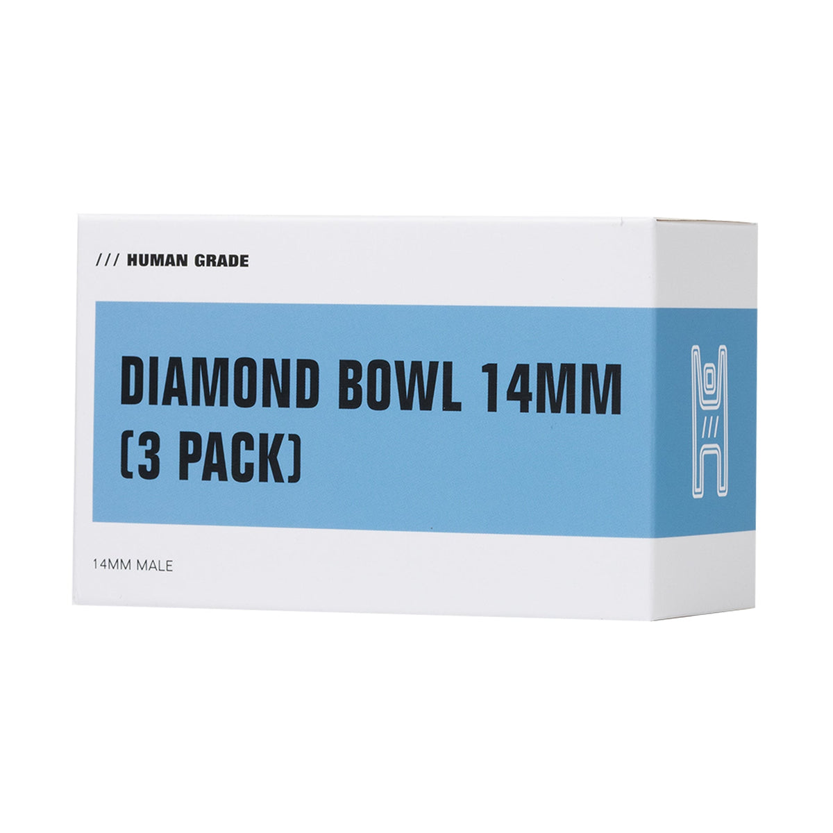 Human Grade Diamond Bowl 1A - Discreet Smoker