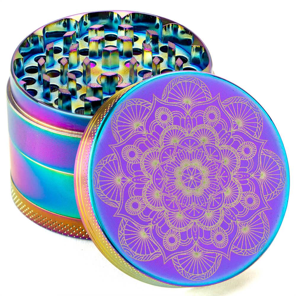 Mandala Herb Grinder - Discreet Smoker