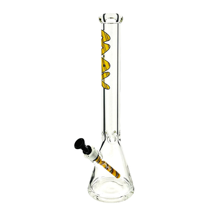 MAV Glass 18" Classic Wigwag Beaker, Match Hike