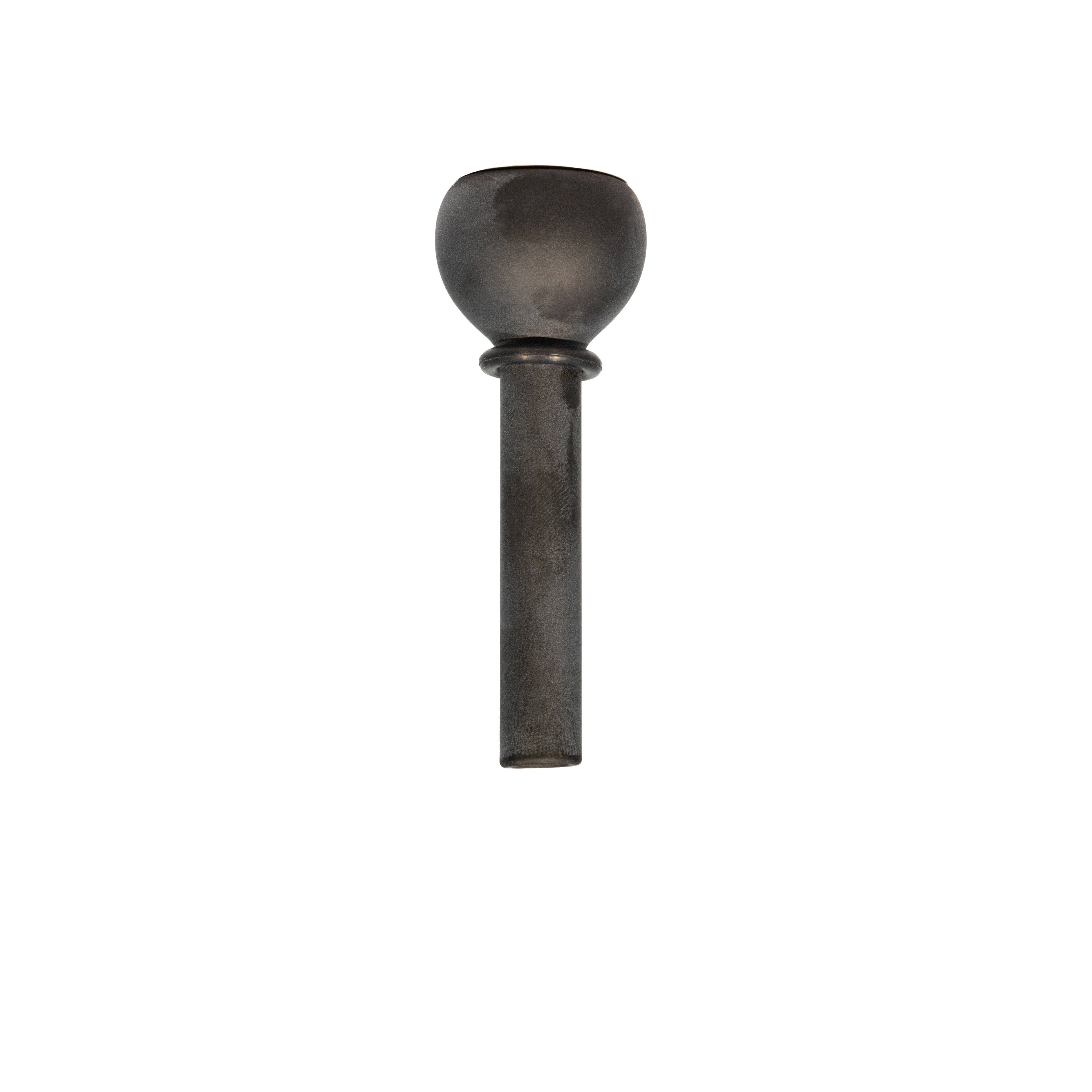 Black Small Bubble Bowl - Discreet Smoker