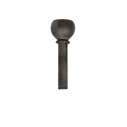 Black Small Bubble Bowl - Discreet Smoker