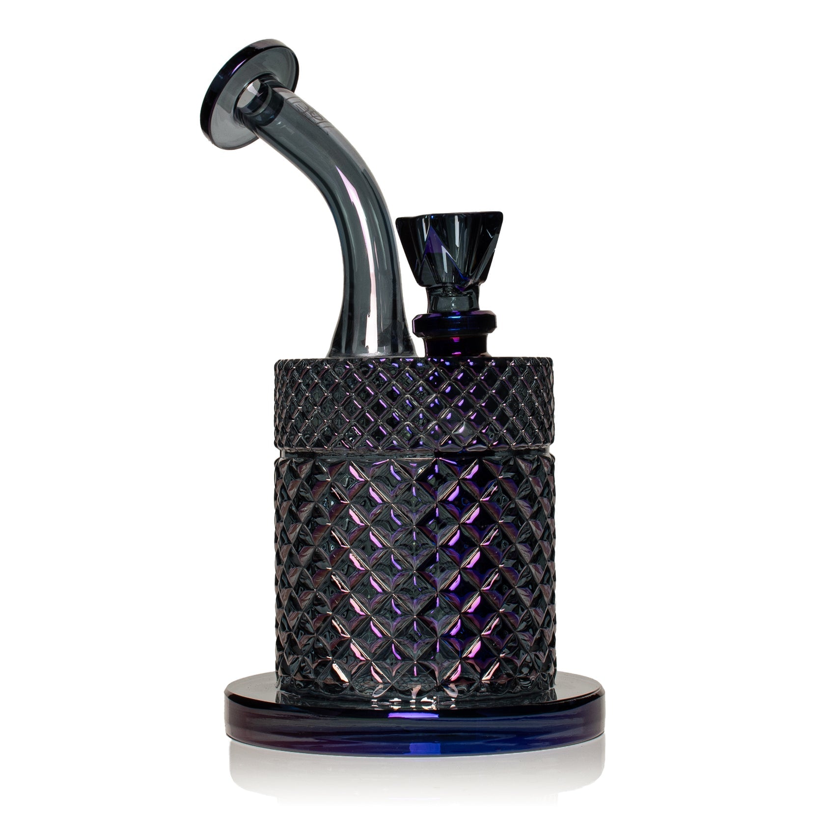 Jane West Twenties Collection Glass Water Pipe – 7½″ - Discreet Smoker