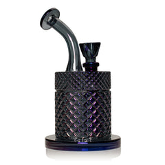 Jane West Twenties Collection Glass Water Pipe – 7½″ - Discreet Smoker
