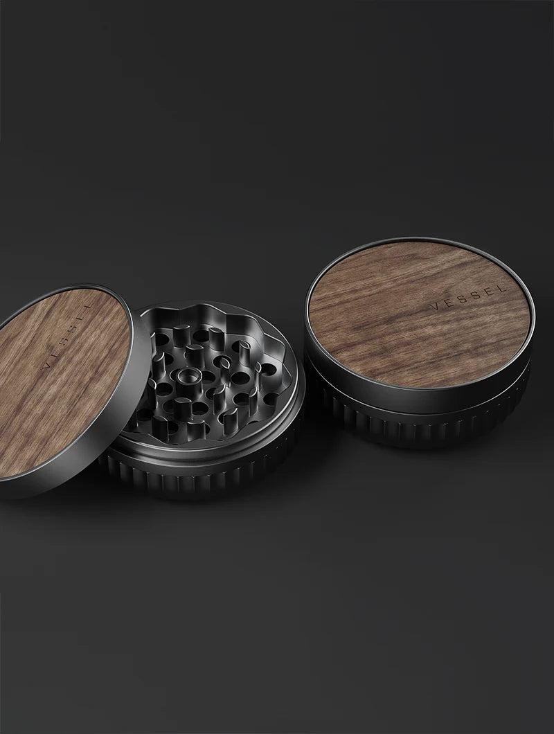Vessel - Mill [Walnut] Grinder - Discreet Smoker