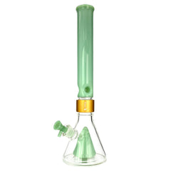 Tall Percolated Beaker Single Stack - Discreet Smoker