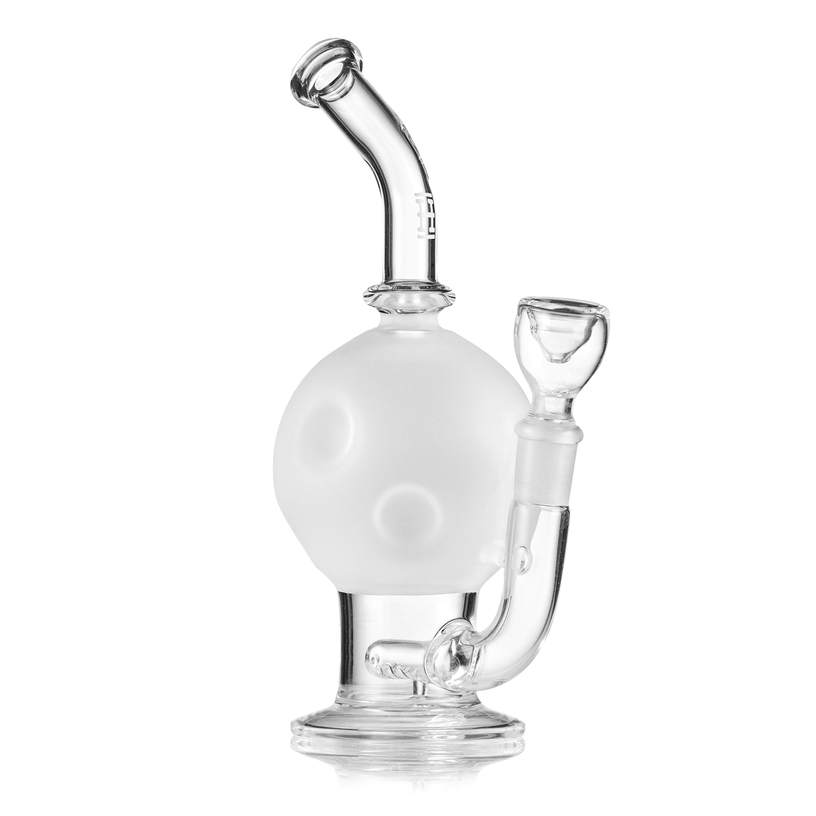 HEMPER -  Moon Inline Sand Blasted Bong - Discreet Smoker