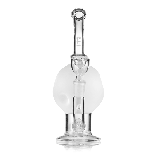 HEMPER -  Moon Inline Sand Blasted Bong - Discreet Smoker