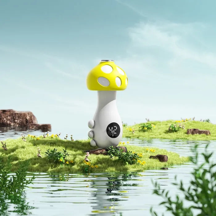 E-MUSH Digital Screen Mushroom Battery - Discreet Smoker