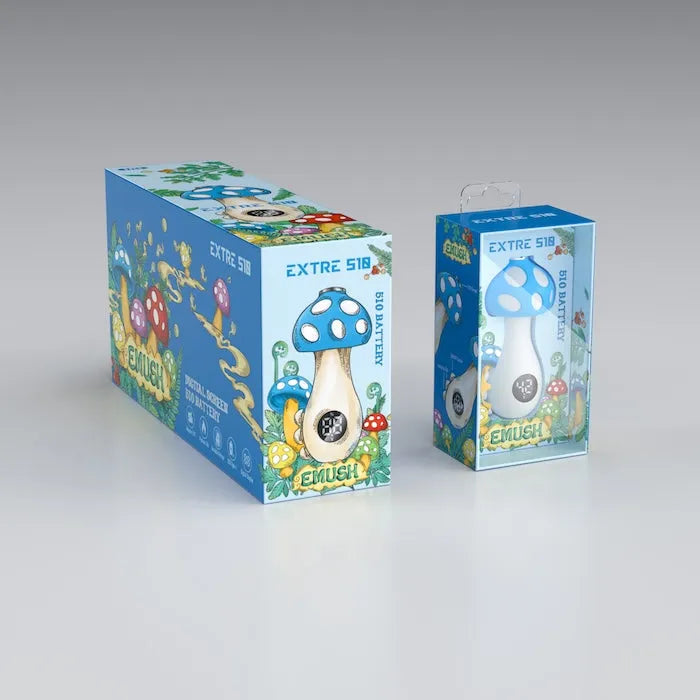 E-MUSH Digital Screen Mushroom Battery - Discreet Smoker