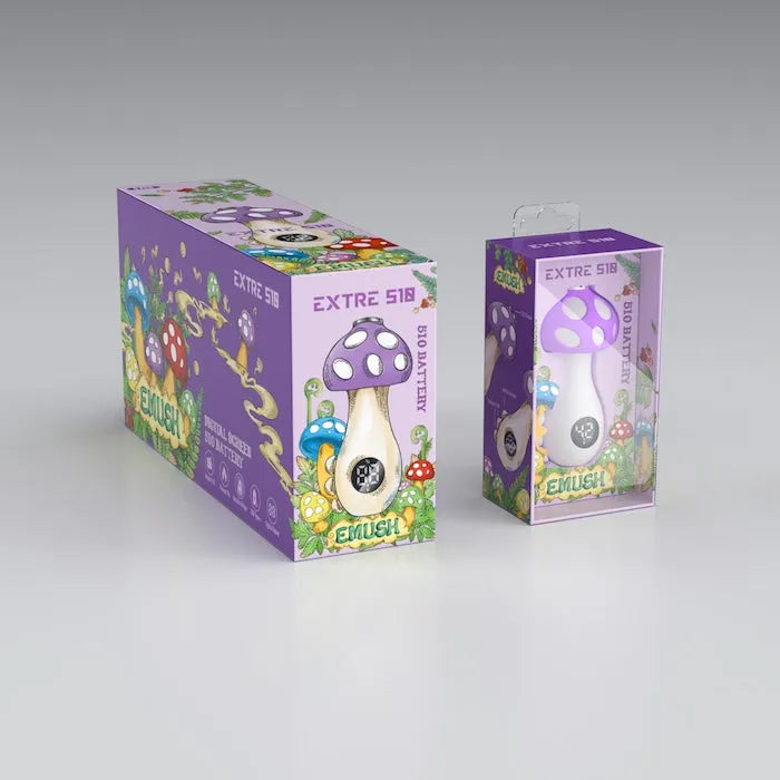 E-MUSH Digital Screen Mushroom Battery - Discreet Smoker