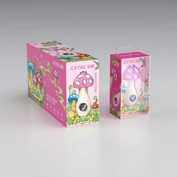 E-MUSH Digital Screen Mushroom Battery - Discreet Smoker