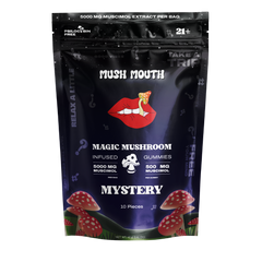 Amanita Muscaria Mushroom Gummies 5000mg - Discreet Smoker