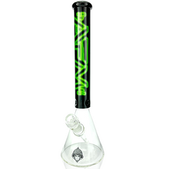16″ AFM Neon Lights Glass Beaker Bong