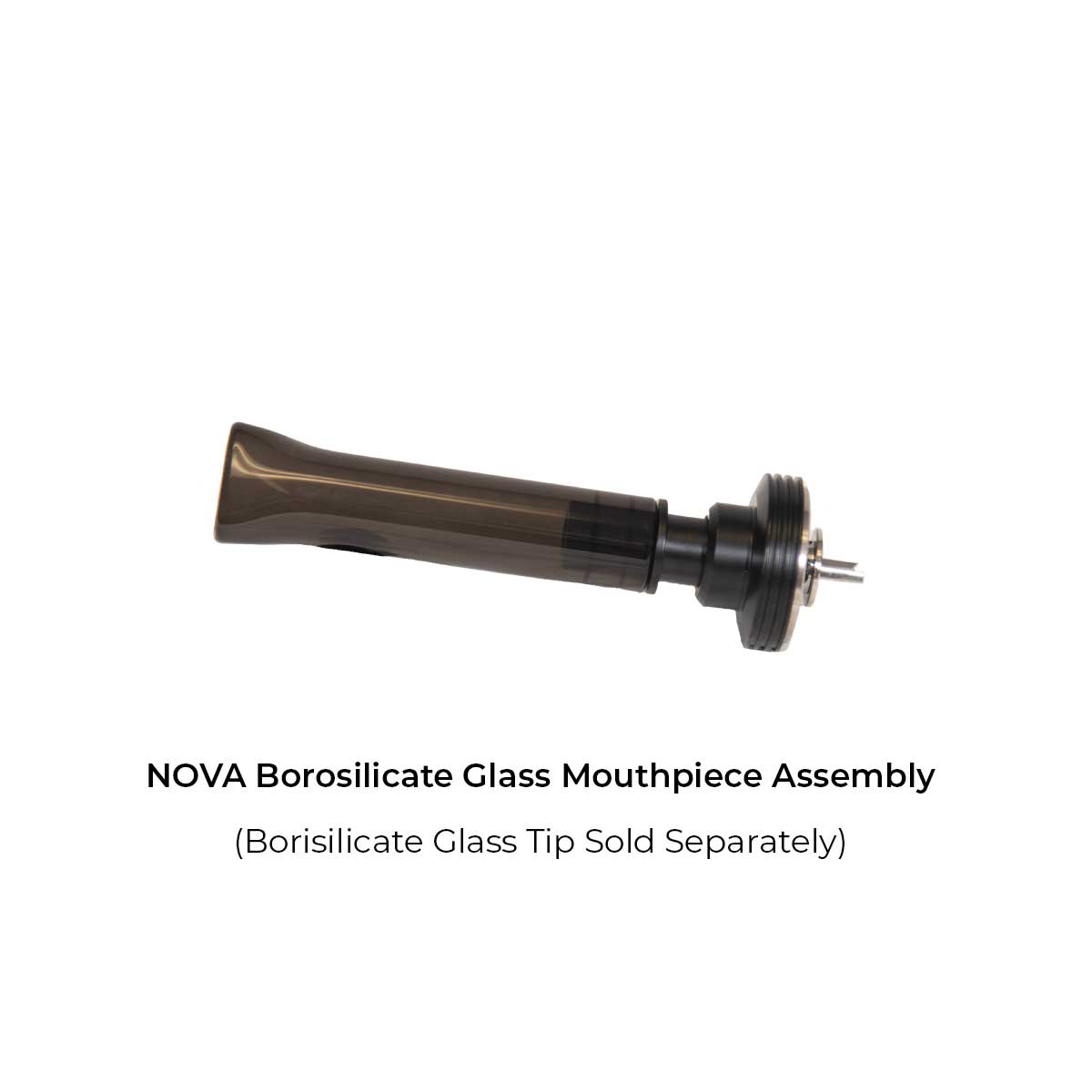 NOVA Borosilicate Glass Mouthpiece Adapter - 1pc - Discreet Smoker