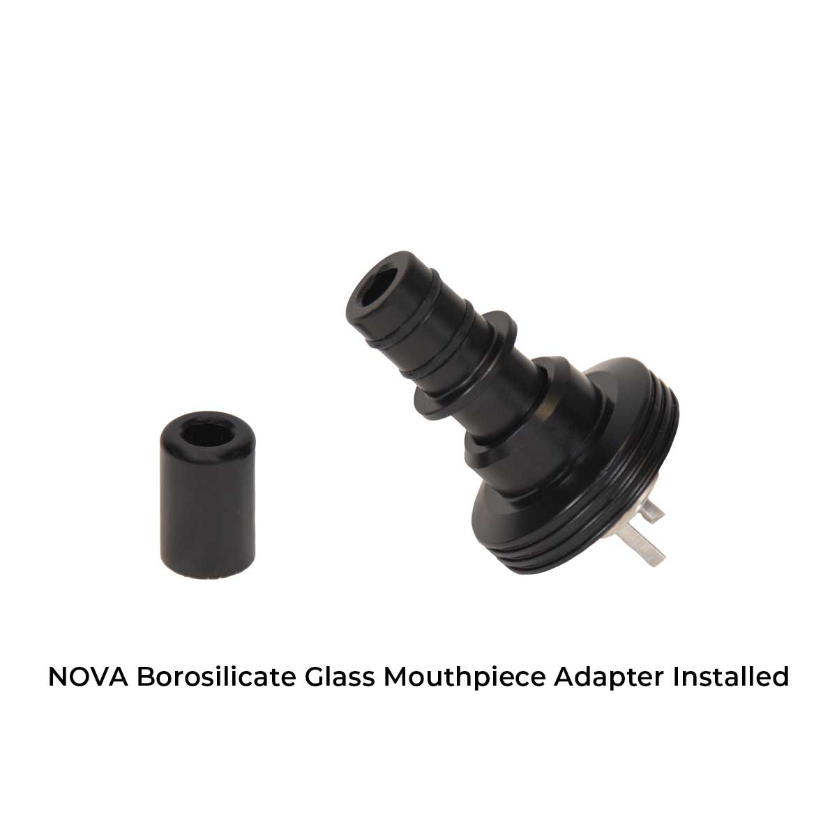 NOVA Borosilicate Glass Mouthpiece Adapter - 1pc - Discreet Smoker