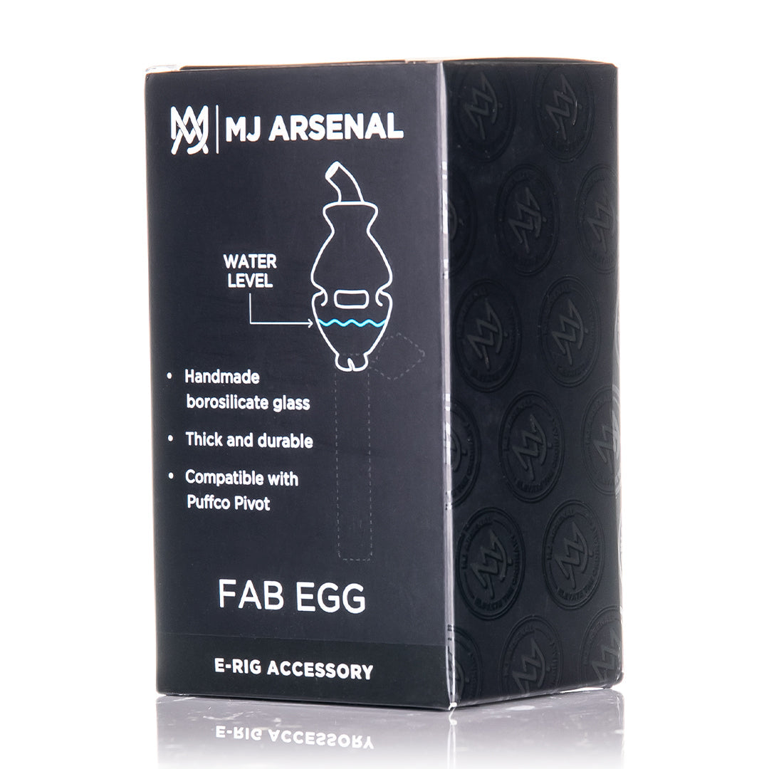 MJ Arsenal Fab Egg Puffco Pivot Top Attachment - Discreet Smoker