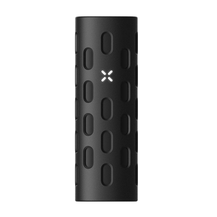 PAX Flow Dry Herb Vaporizer with Grip Sleeve Bundle, Onyx