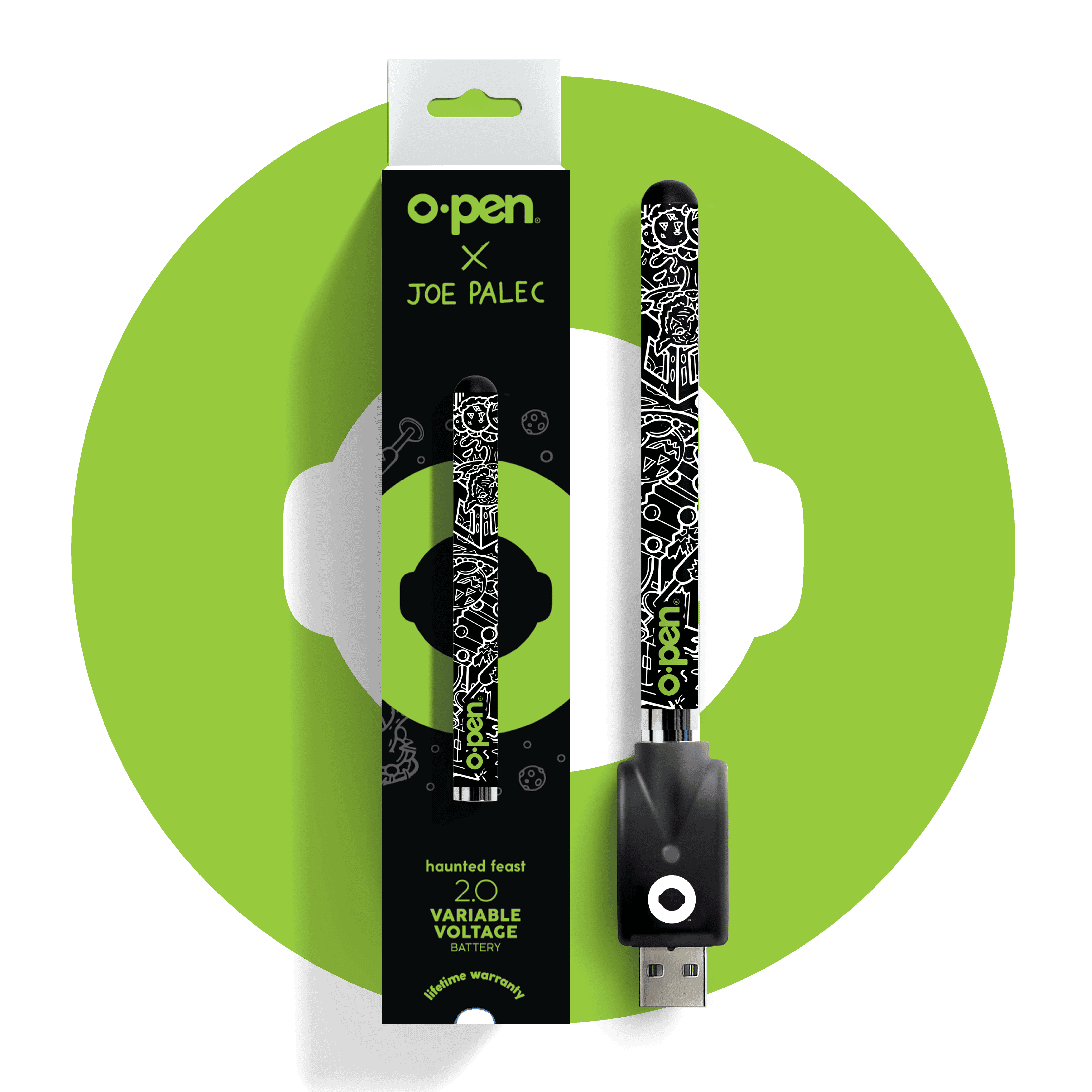 O.pen 2.0 Variable Voltage 510 Battery - Discreet Smoker