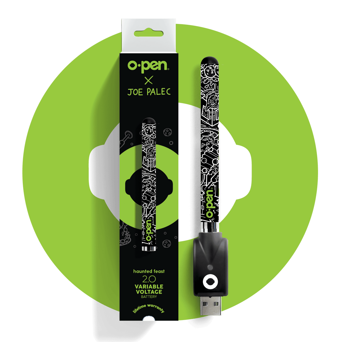 O.pen 2.0 Variable Voltage 510 Battery - Discreet Smoker
