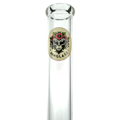 18" AFM OG Clear Glass Beaker 5mm - Discreet Smoker