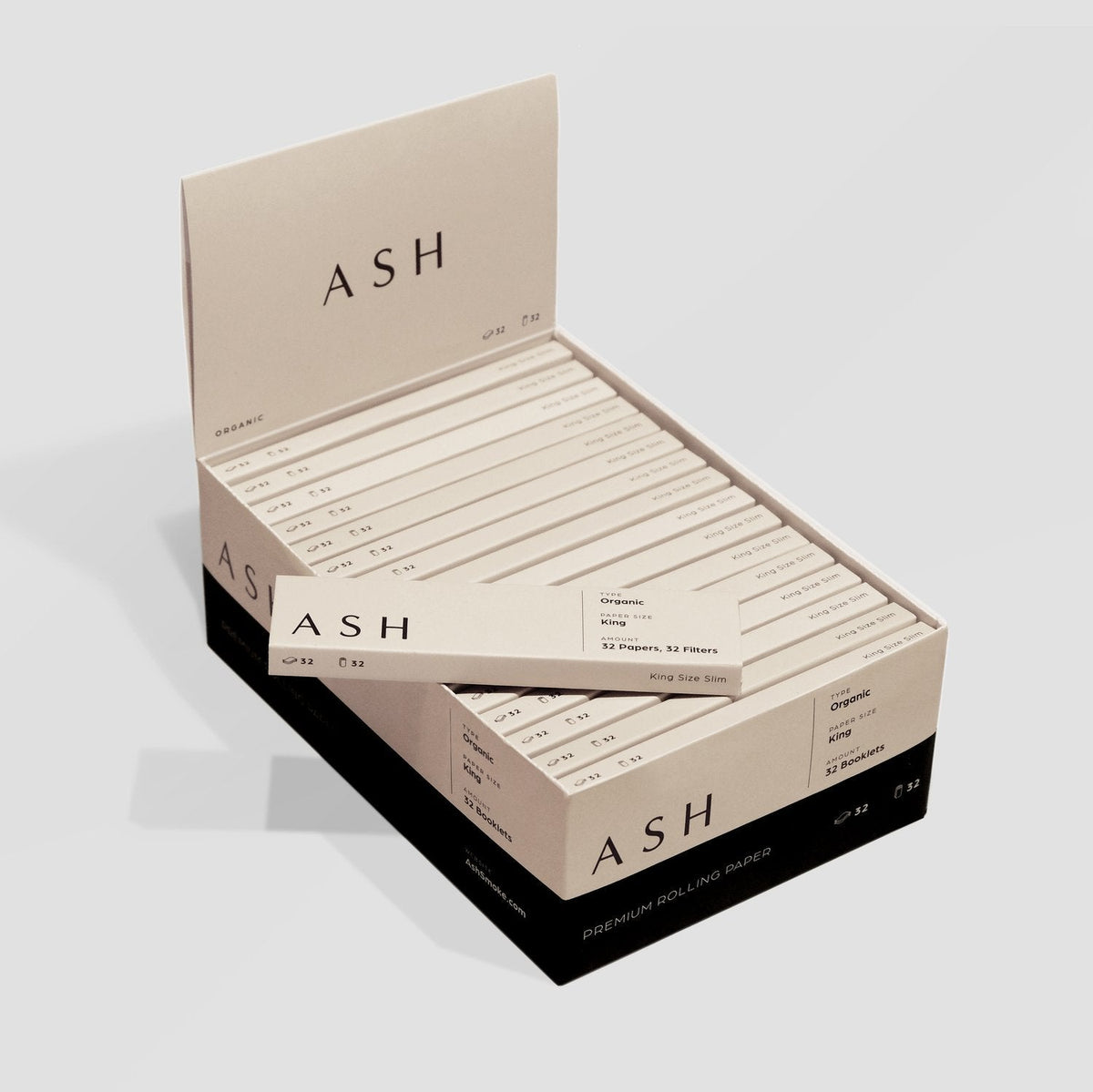 Rolling Papers | King | Organic | Box - Discreet Smoker