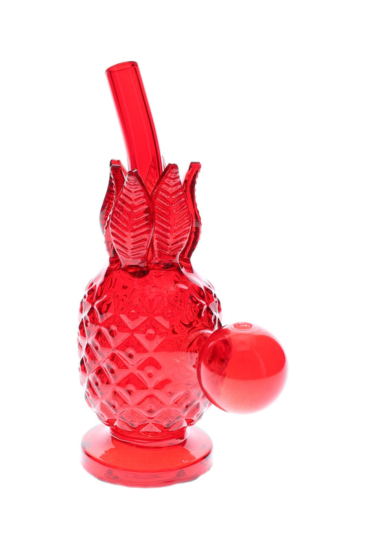 Glass Pineapple Oil Burner Rig “Tropical Torch” – 5½″ – Assorted Colors