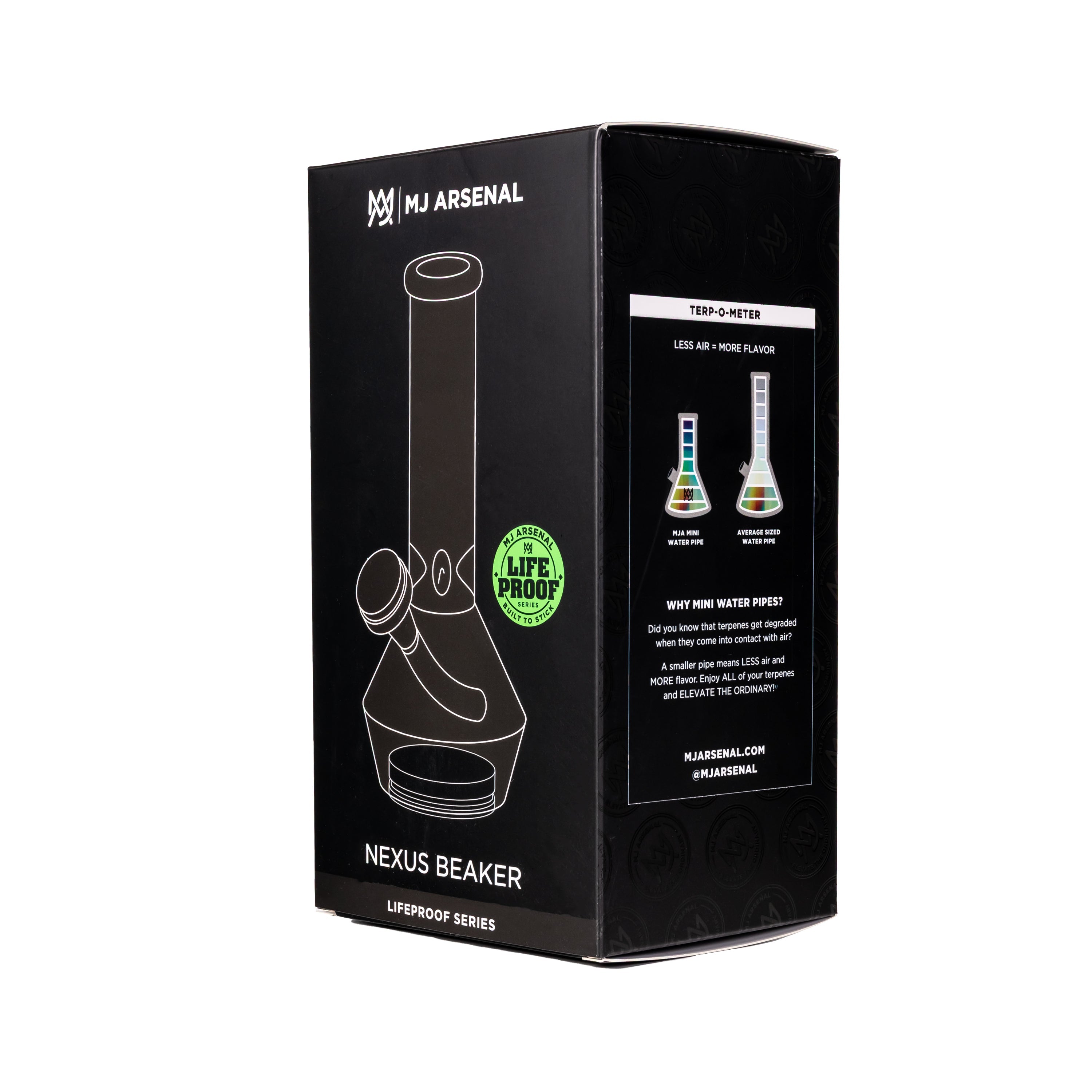 MJ Arsenal Nexus Water Pipe - Discreet Smoker