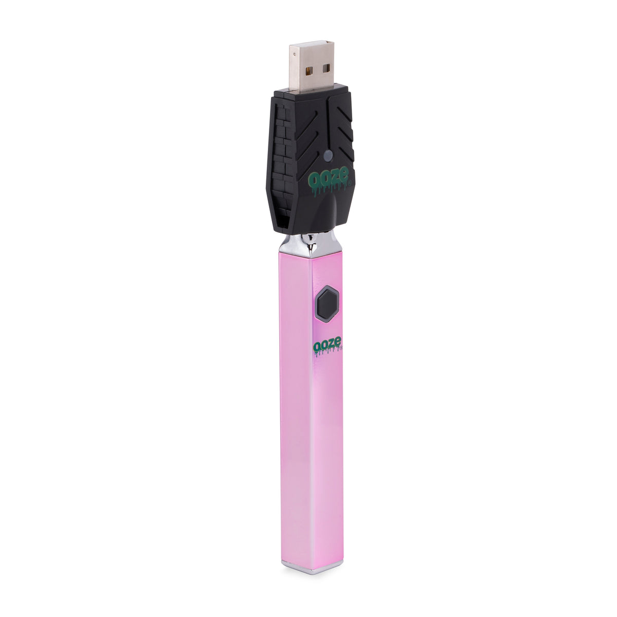 Ooze Quad 510 Thread 500 mAh Square Vape Pen Battery - Discreet Smoker