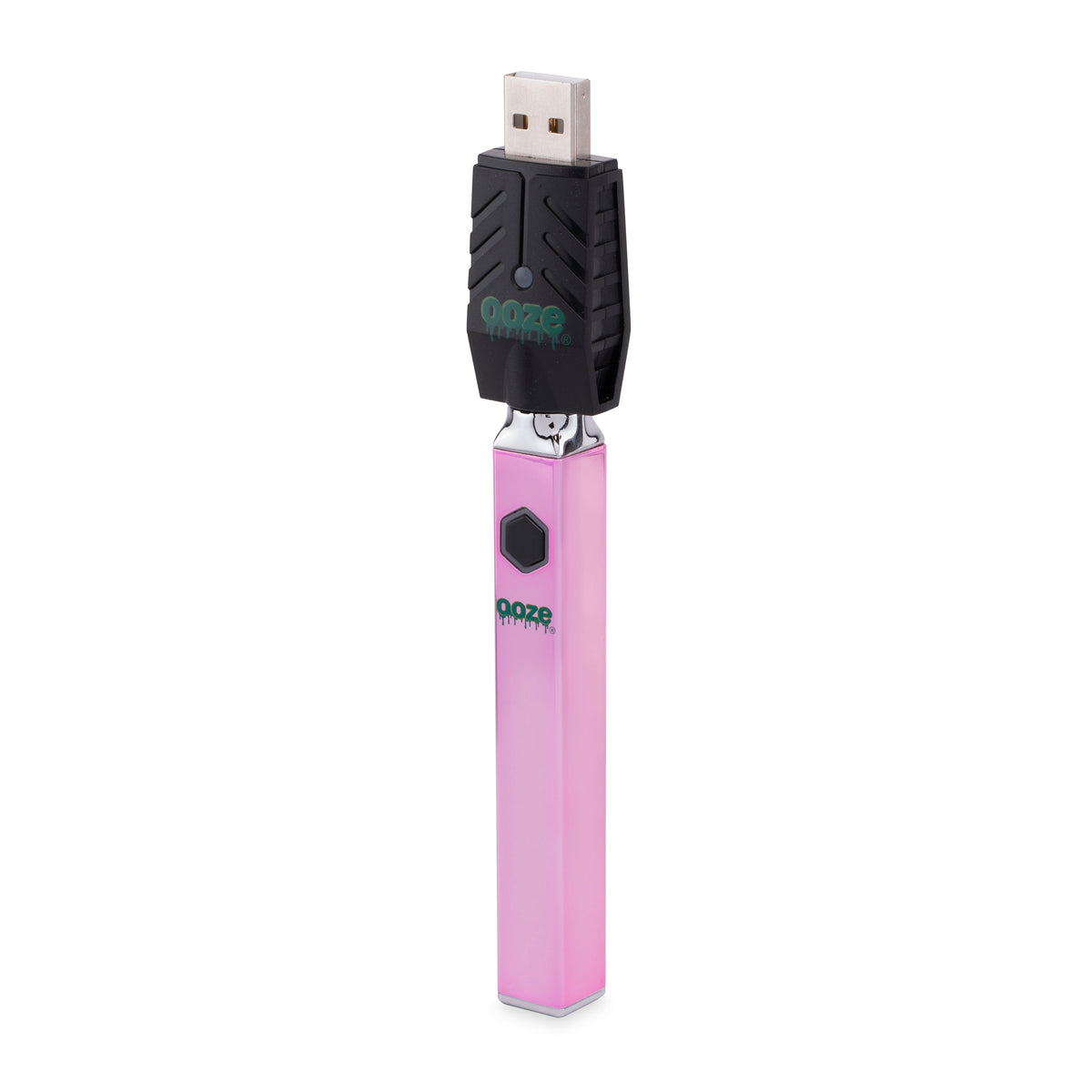 Ooze Quad 510 Thread 500 mAh Square Vape Pen Battery - Discreet Smoker