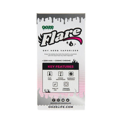Ooze Flare Dry Herb Vaporizer - Discreet Smoker