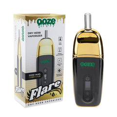 Ooze Flare Dry Herb Vaporizer - Discreet Smoker