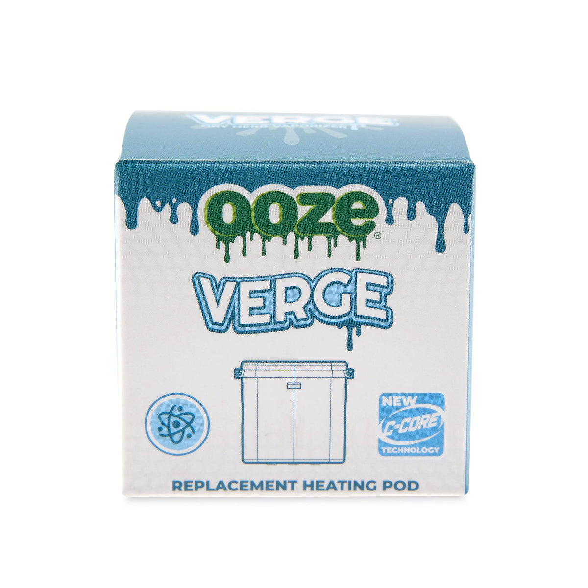 Ooze Verge Replacement Nano-Glazed Heating Pod - Discreet Smoker