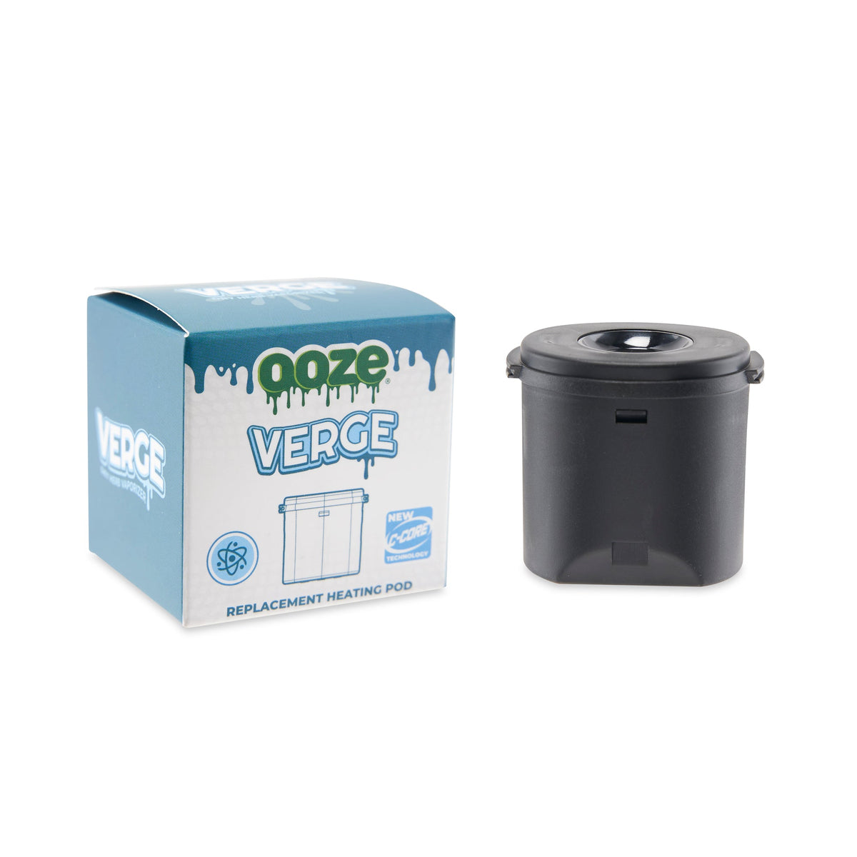 Ooze Verge Replacement Nano-Glazed Heating Pod - Discreet Smoker