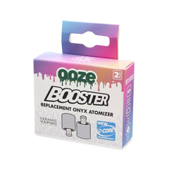 Ooze Booster Onyx Atomizer Replacement 2-Pack - Discreet Smoker