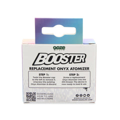 Ooze Booster Onyx Atomizer Replacement 2-Pack - Discreet Smoker