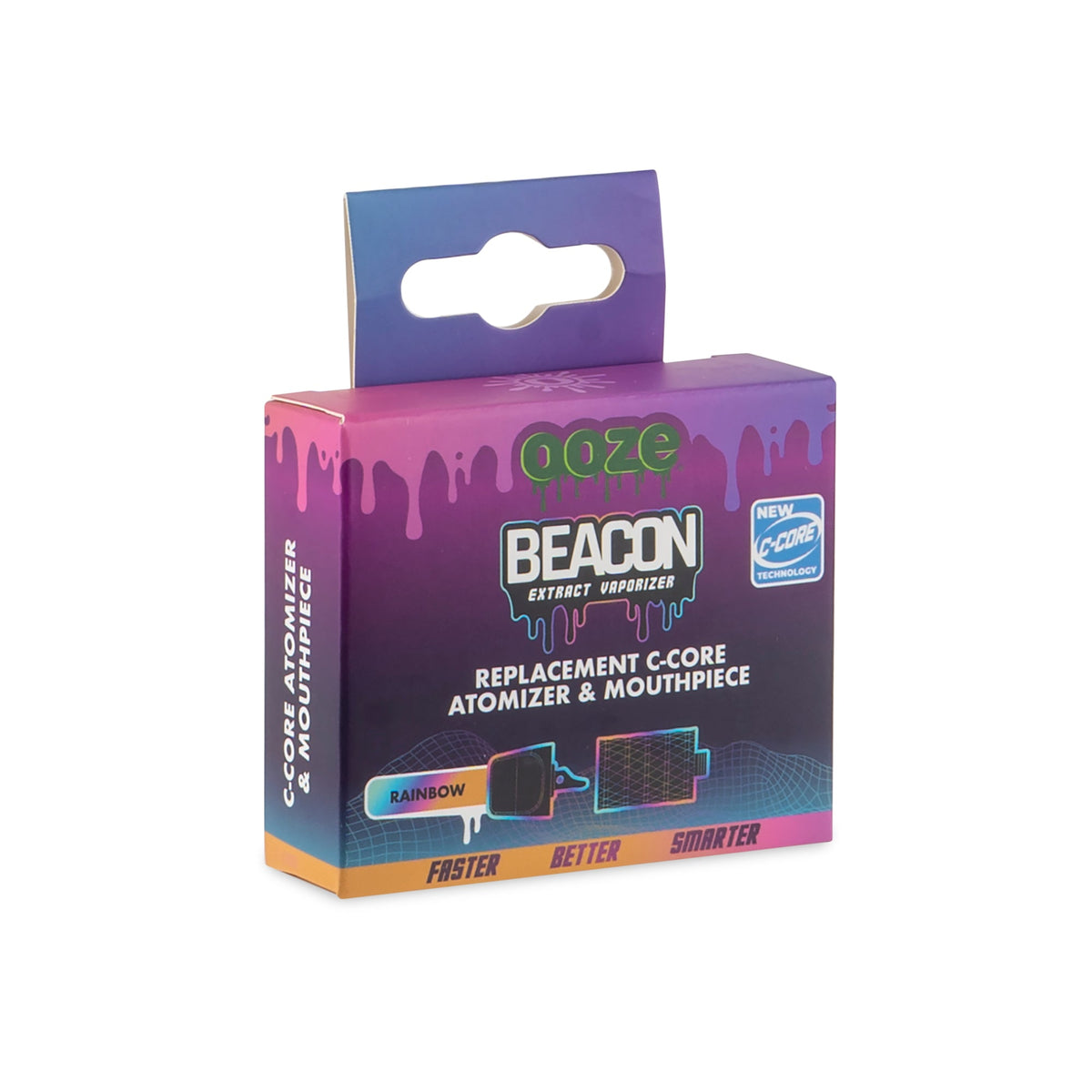 Ooze Beacon Onyx Atomizer & Mouthpiece Replacement Pack - Discreet Smoker