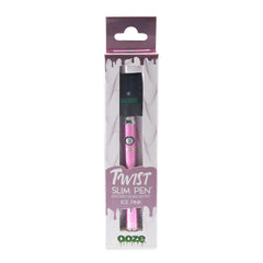 Ooze Slim Twist 510 Thread 320 mAh CBD Vape Pen Battery + USB Charger - Discreet Smoker