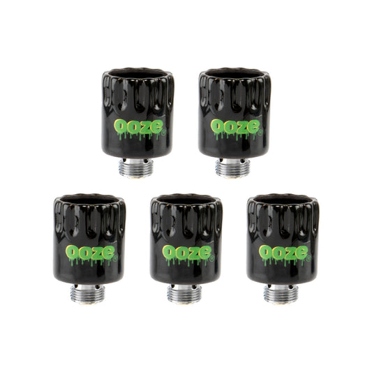 Ooze Duplex 2 Replacement Onyx Atomizer 5-Pack - Discreet Smoker